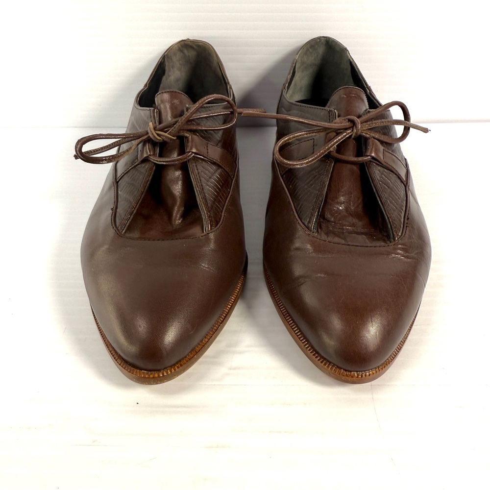 Joan & David Women's Brown Leather Dress Shoes